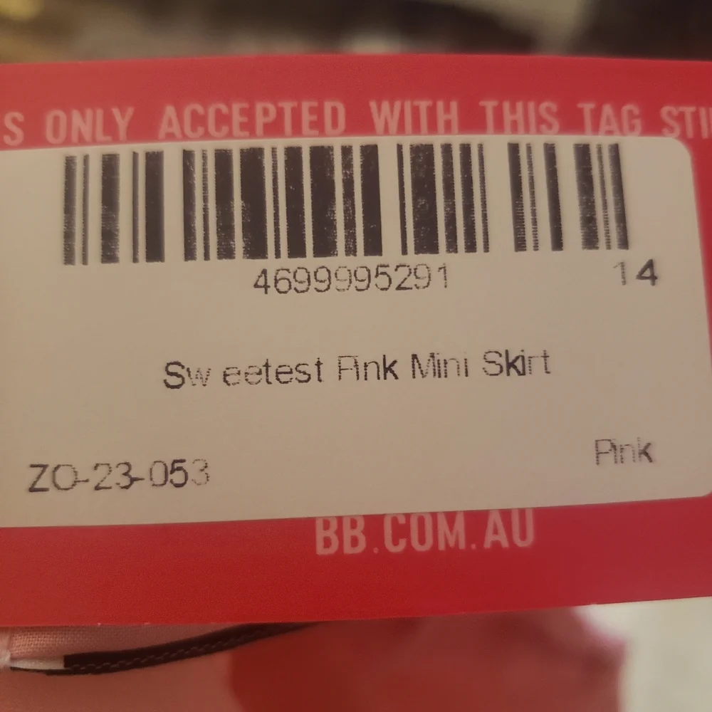 Beginning boutique sweetest pink mini skirt - Picture 3 of 10